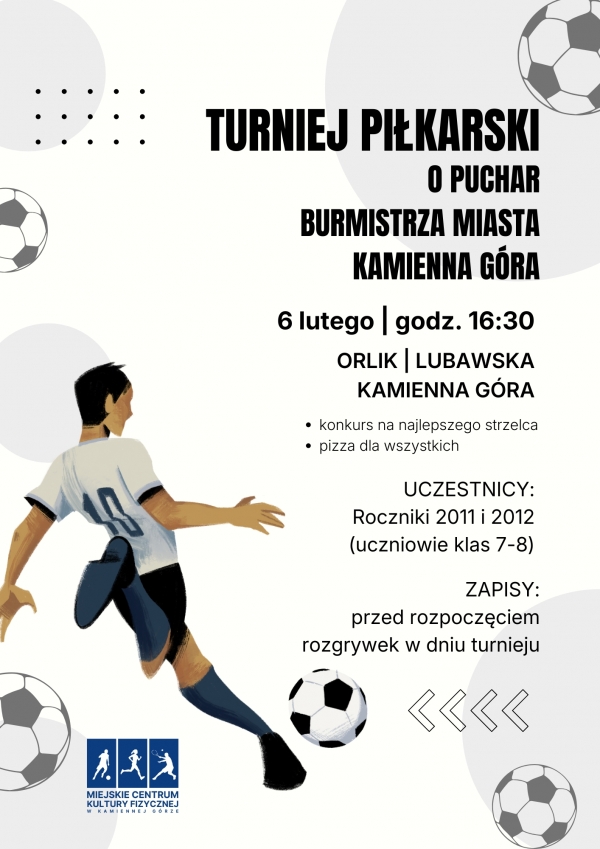 Turniej Piłkarski o Puchar Burmistrza Miasta Kamienna Góra