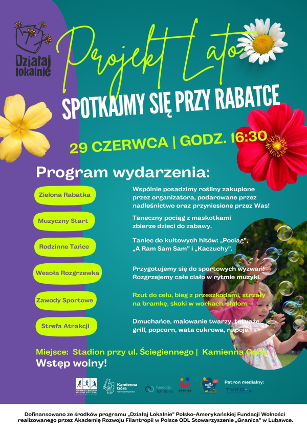 Projekt Lato – Spotkajmy się przy rabatce