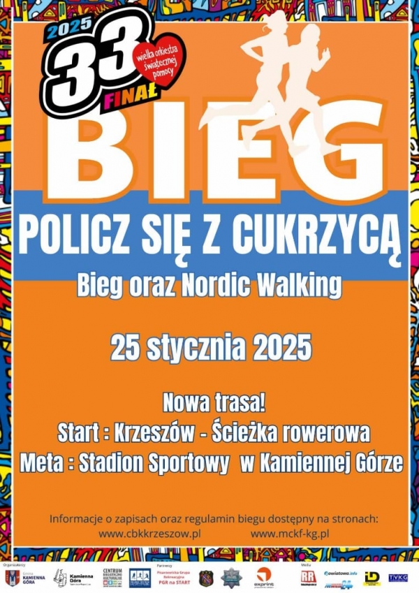 Zapraszamy na bieg „Policz się z cukrzycą”