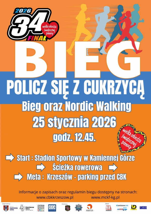 Bieg i Nordic Walking „Policz się z cukrzycą”